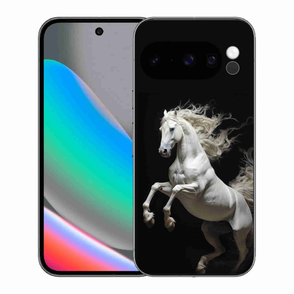 Gél borítás mmCase a Google Pixel 10 Pro készülékhez - White Horse 4