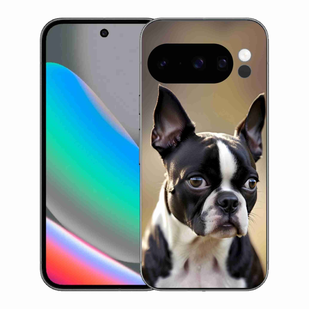 mmCase gél tok a Google Pixel 10 Pro-hoz – bostoni terrier
