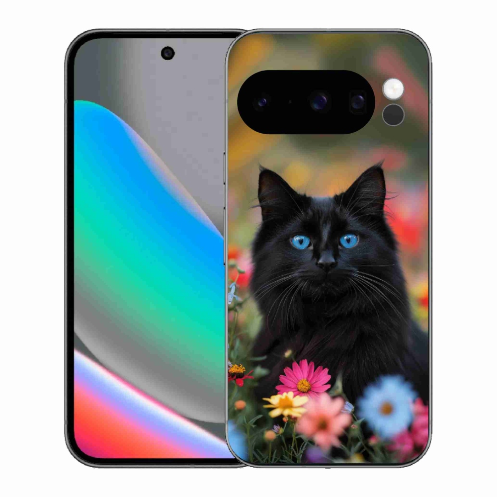 mmCase gél tok a Google Pixel 10 Pro-hoz – fekete cica 4