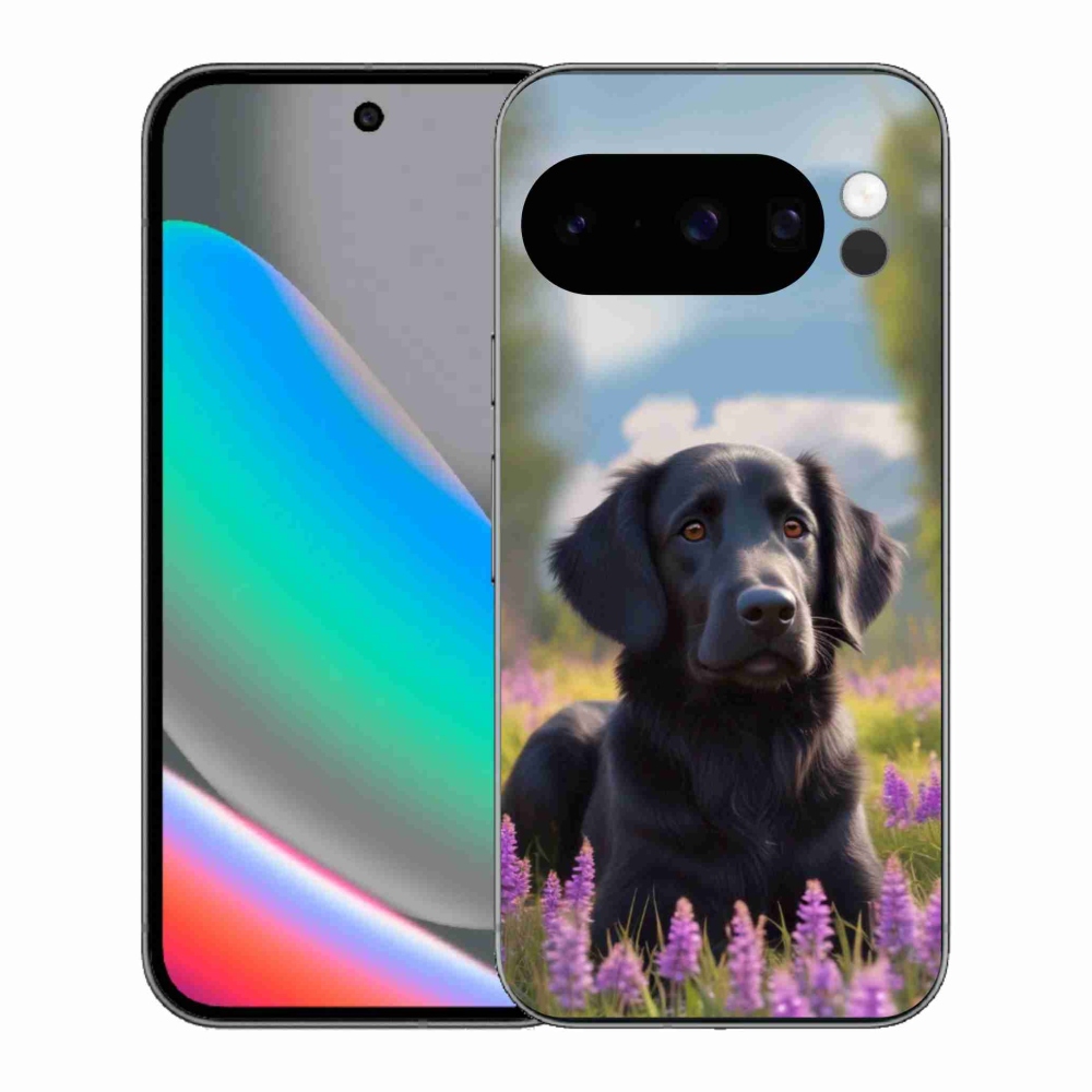 mmCase gél tok a Google Pixel 10 Pro-hoz – elegáns fekete retriever