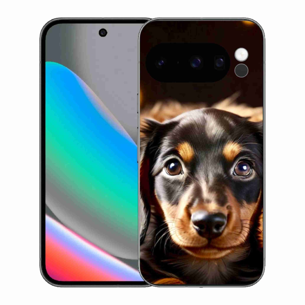 Zselés borítás mmCase a Google Pixel 10 Pro számára - tacskó