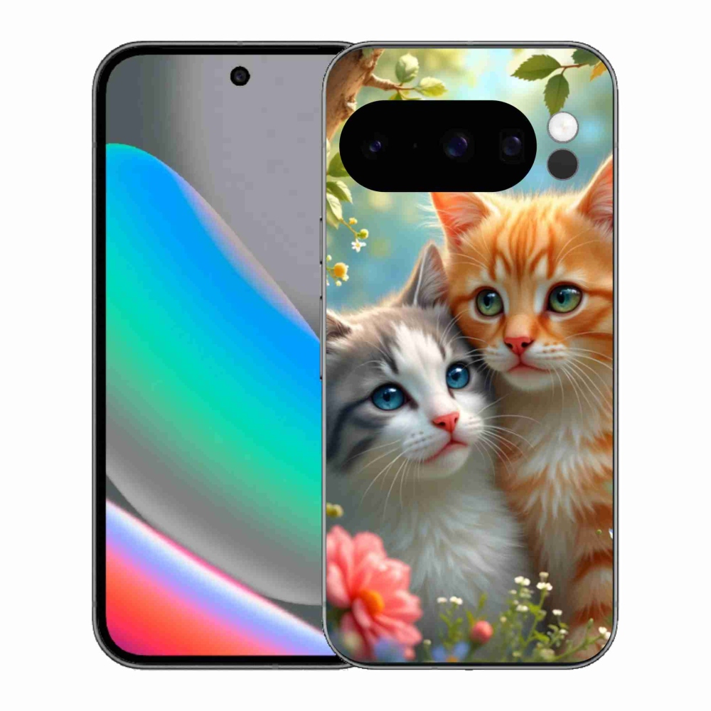 Gél borítás mmCase a Google Pixel 10 Pro készülékhez - macskaszerelem 2