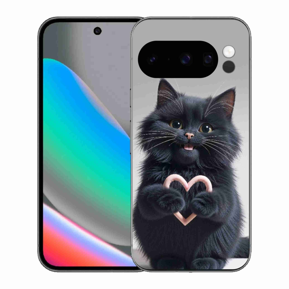 mmCase gél tok a Google Pixel 10 Pro-hoz – Macskaszerelem 3