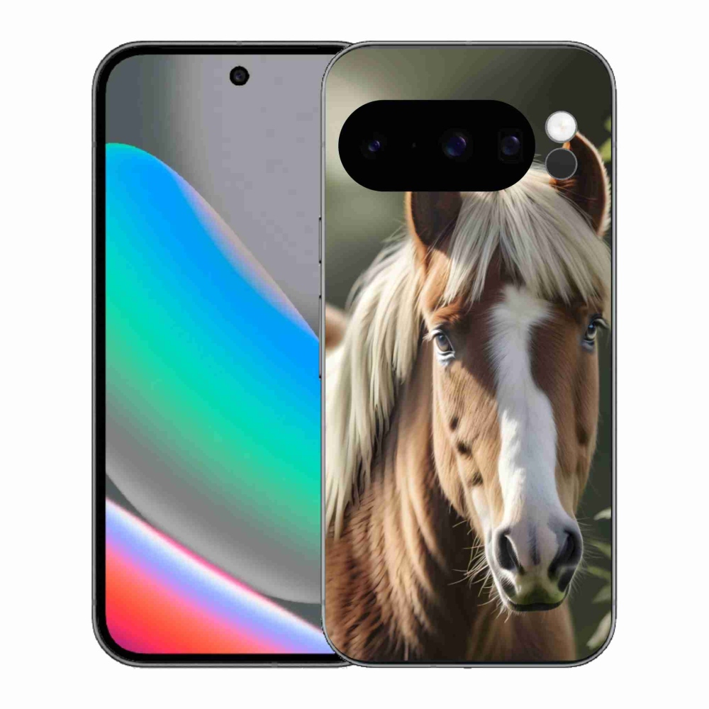 mmCase gél tok a Google Pixel 10 Pro-hoz – világos sörényű ló