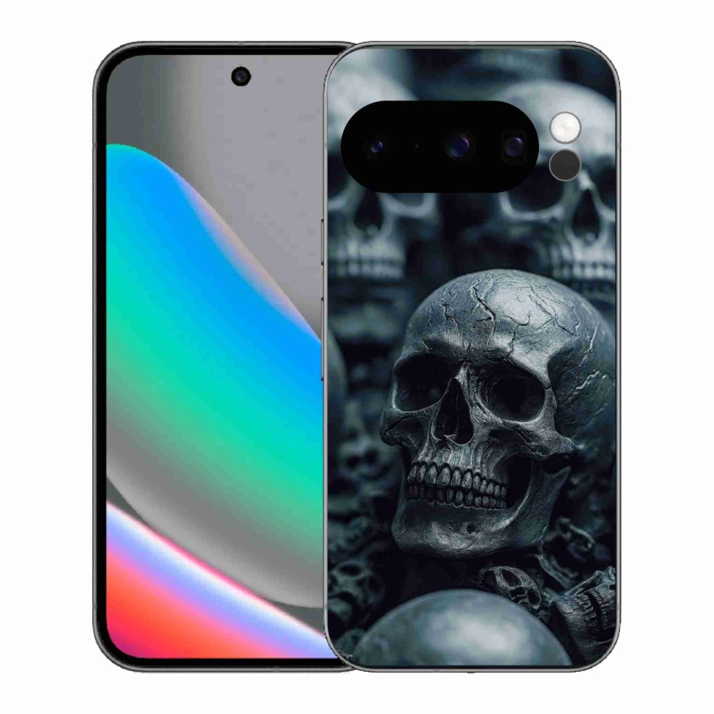 Gél védőburkolat mmCase a Google Pixel 10 Pro készülékhez - koponya 2