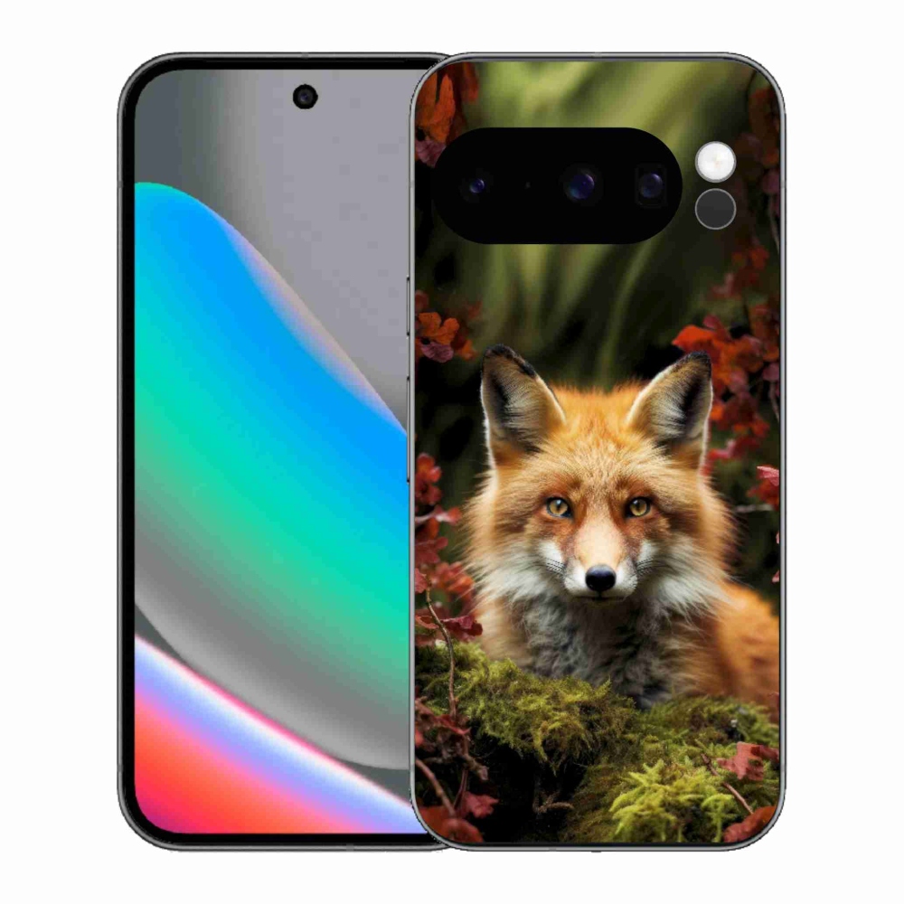 mmCase gél tok a Google Pixel 10 Pro-hoz – róka az erdőben