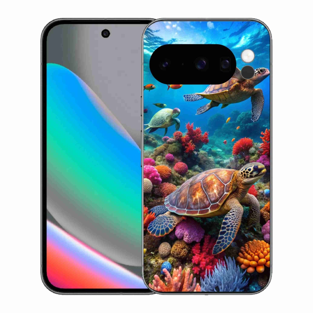 Zselés borítás mmCase a Google Pixel 10 Pro készülékhez - Sea World 2