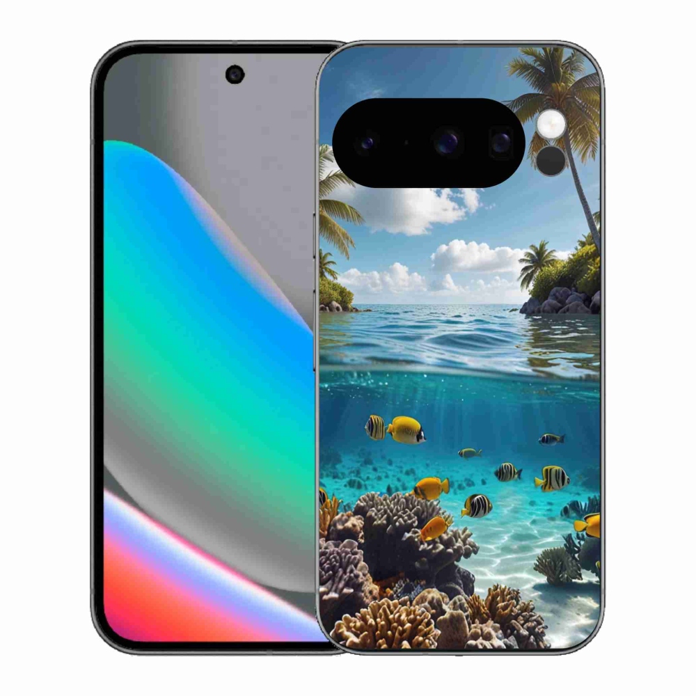 Zselés borítás mmCase a Google Pixel 10 Pro készülékhez - Sea World 4