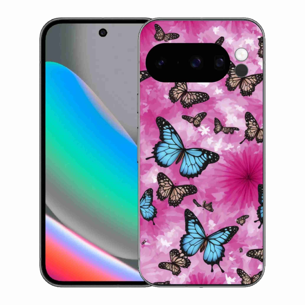 Zselés borítás mmCase a Google Pixel 10 Pro számára - pillangókert