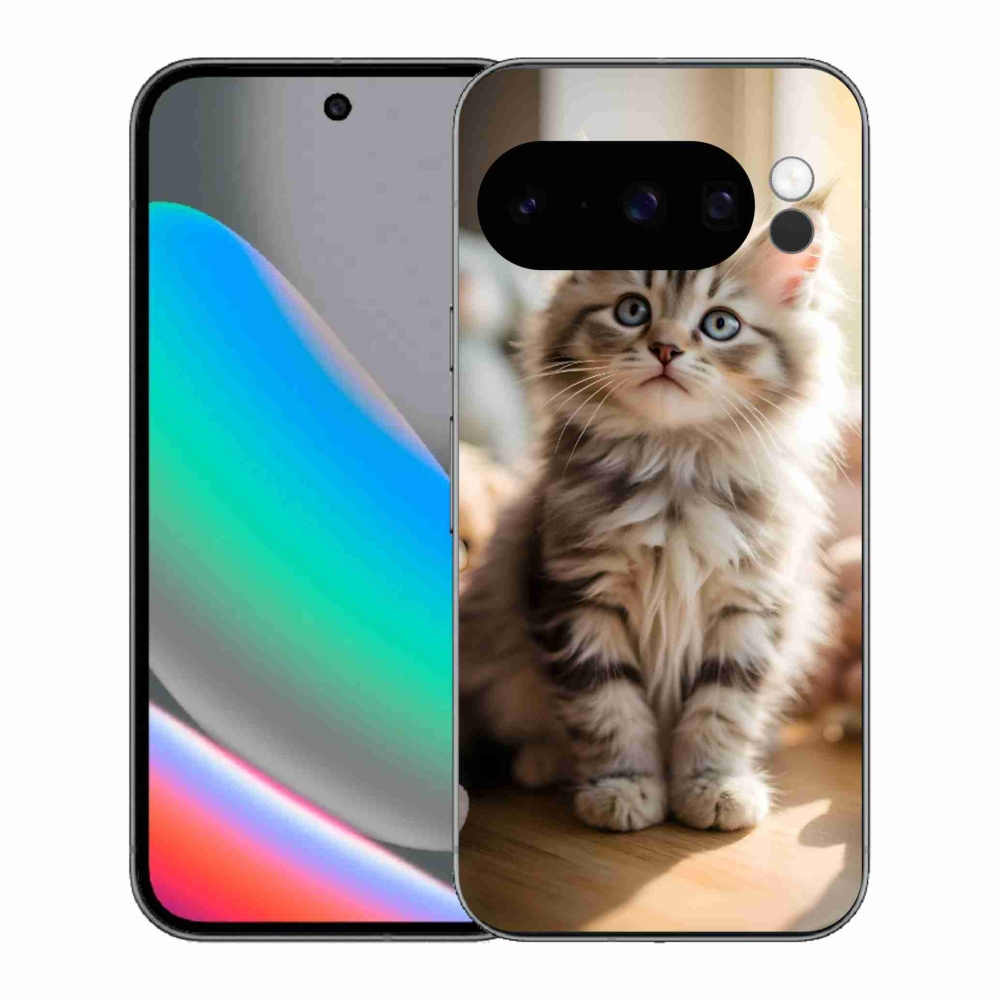 mmCase gél tok a Google Pixel 10 Pro-hoz – aranyos cica 10
