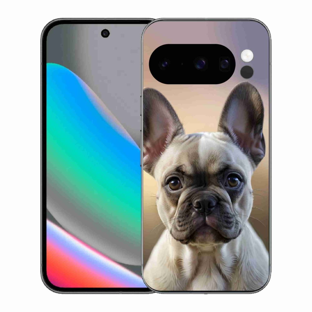 mmCase gél tok a Google Pixel 10 Pro-hoz – aranyos francia buldog