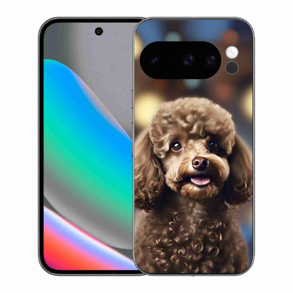mmCase gél tok a Google Pixel 10 Pro-hoz – aranyos pudli