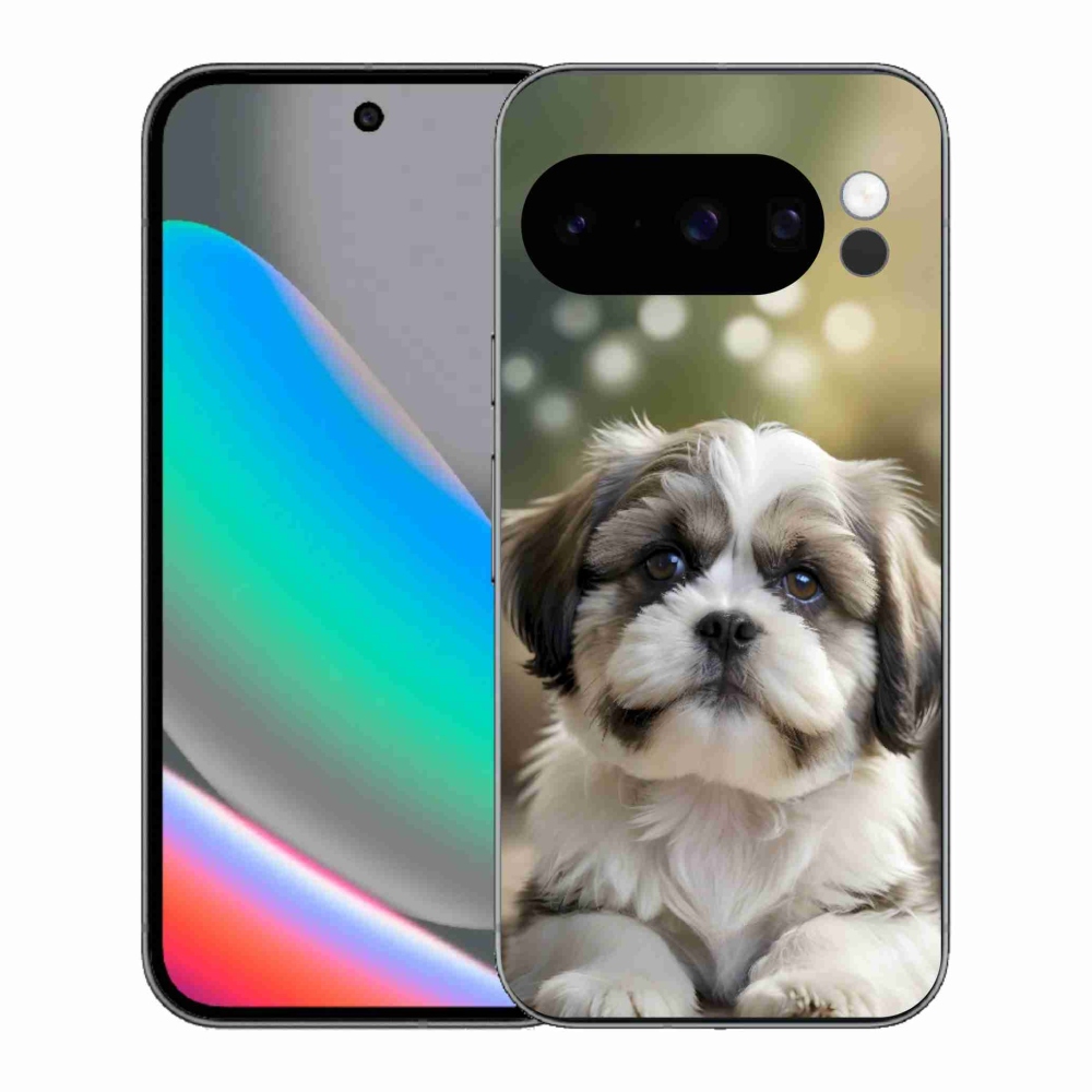 mmCase gél tok a Google Pixel 10 Pro-hoz – aranyos shih-tzu