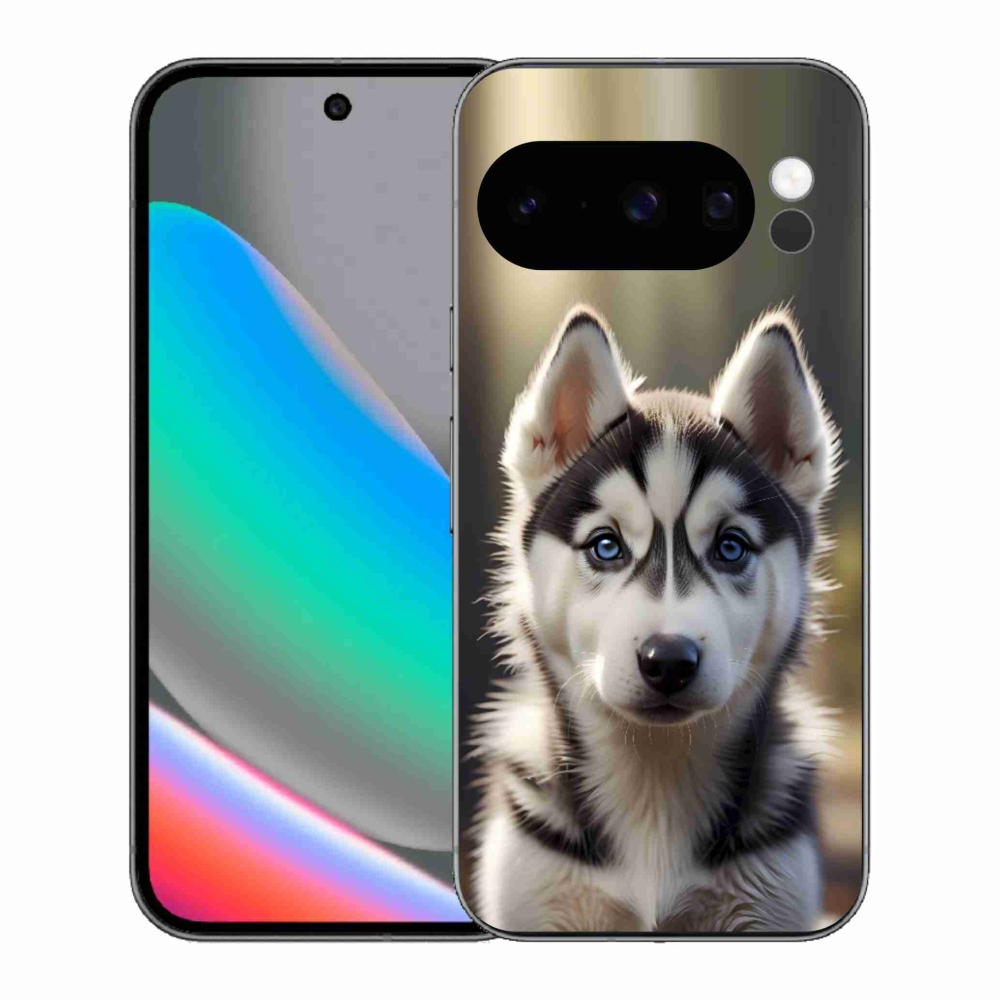 mmCase gél tok a Google Pixel 10 Pro-hoz – aranyos szibériai husky
