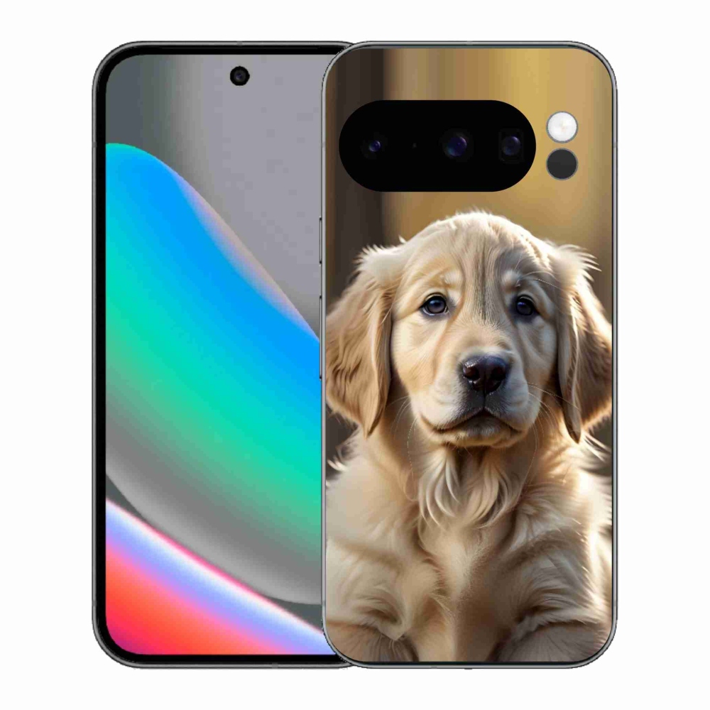 mmCase gél tok a Google Pixel 10 Pro-hoz – aranyos arany retriever