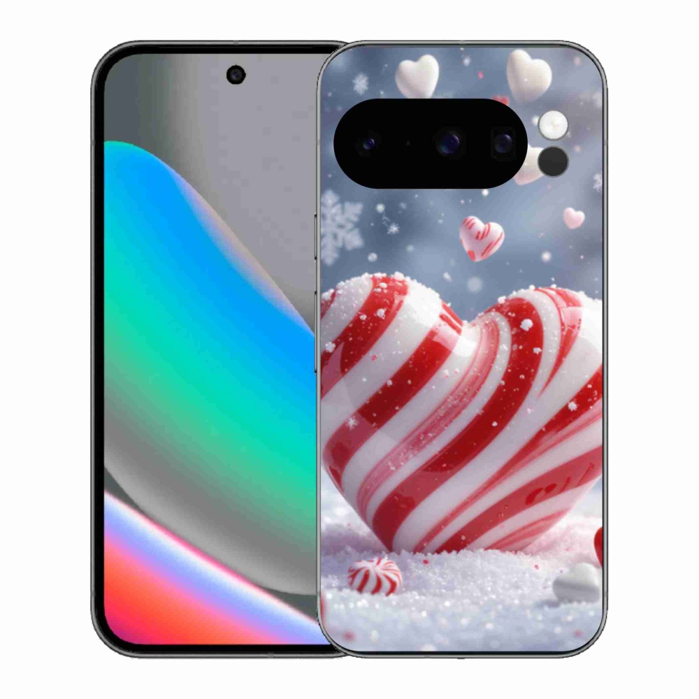 Gél borítás mmCase a Google Pixel 10 Pro készülékhez - édes szívecske