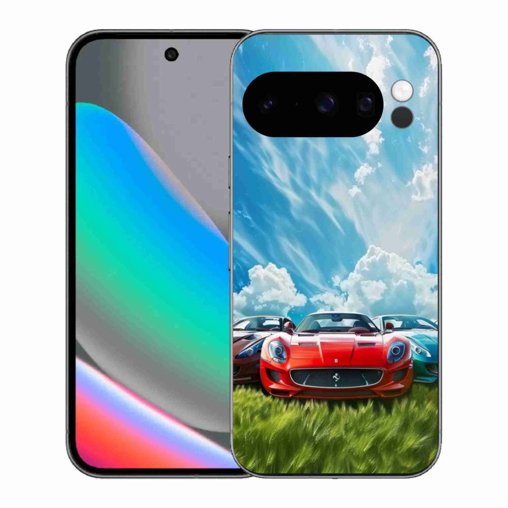 Zselés borítás mmCase a Google Pixel 10 Pro számára - sportkocsik