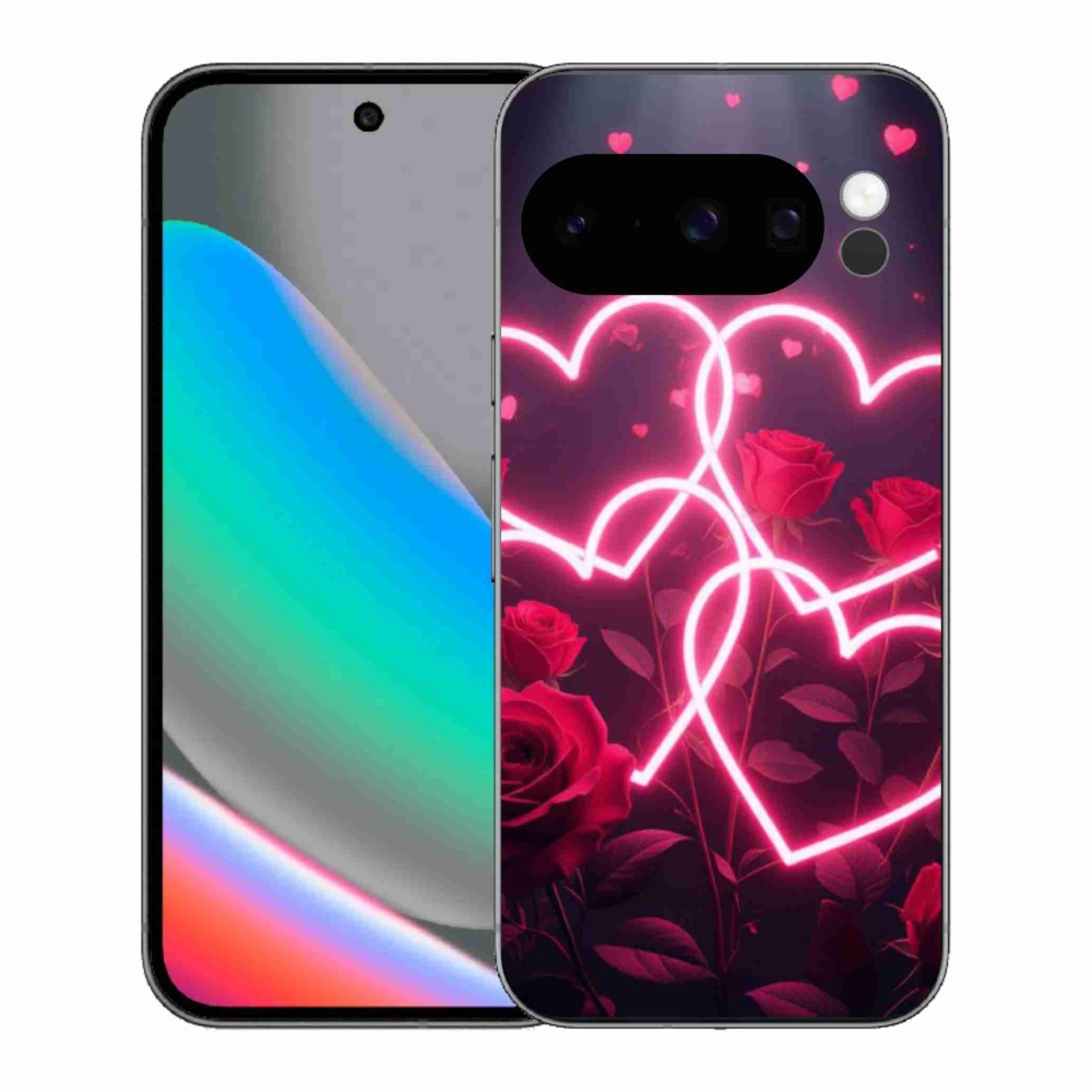 Gél borítás mmCase a Google Pixel 10 Pro számára - Szerelem szíve