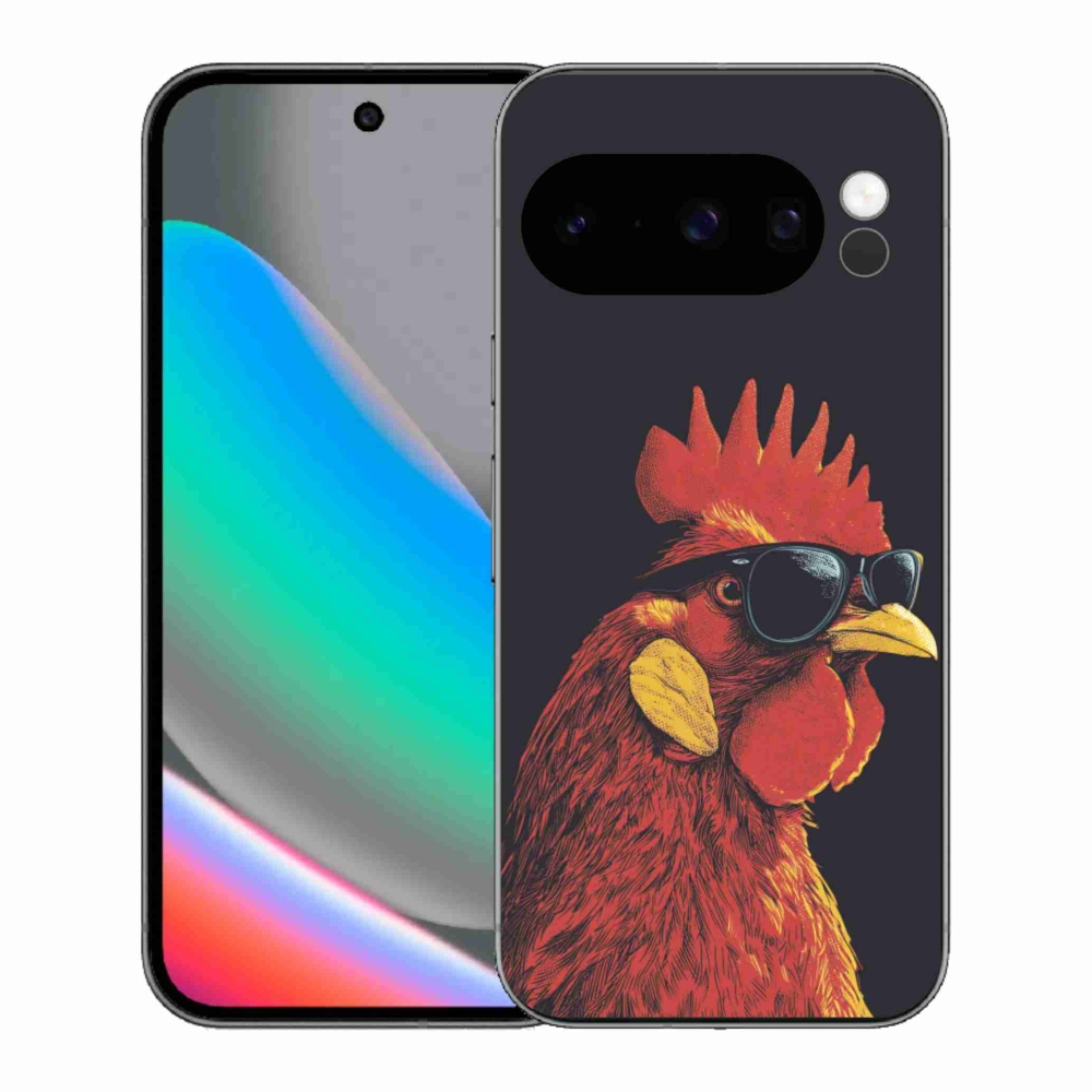 Gél borítás mmCase a Google Pixel 10 Pro számára - stílusos kakas