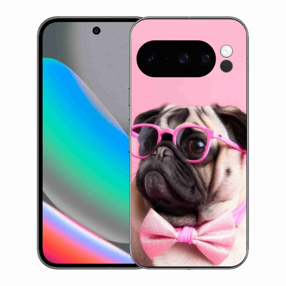 Zselés borítás mmCase a Google Pixel 10 Pro számára - stílusos mopsz