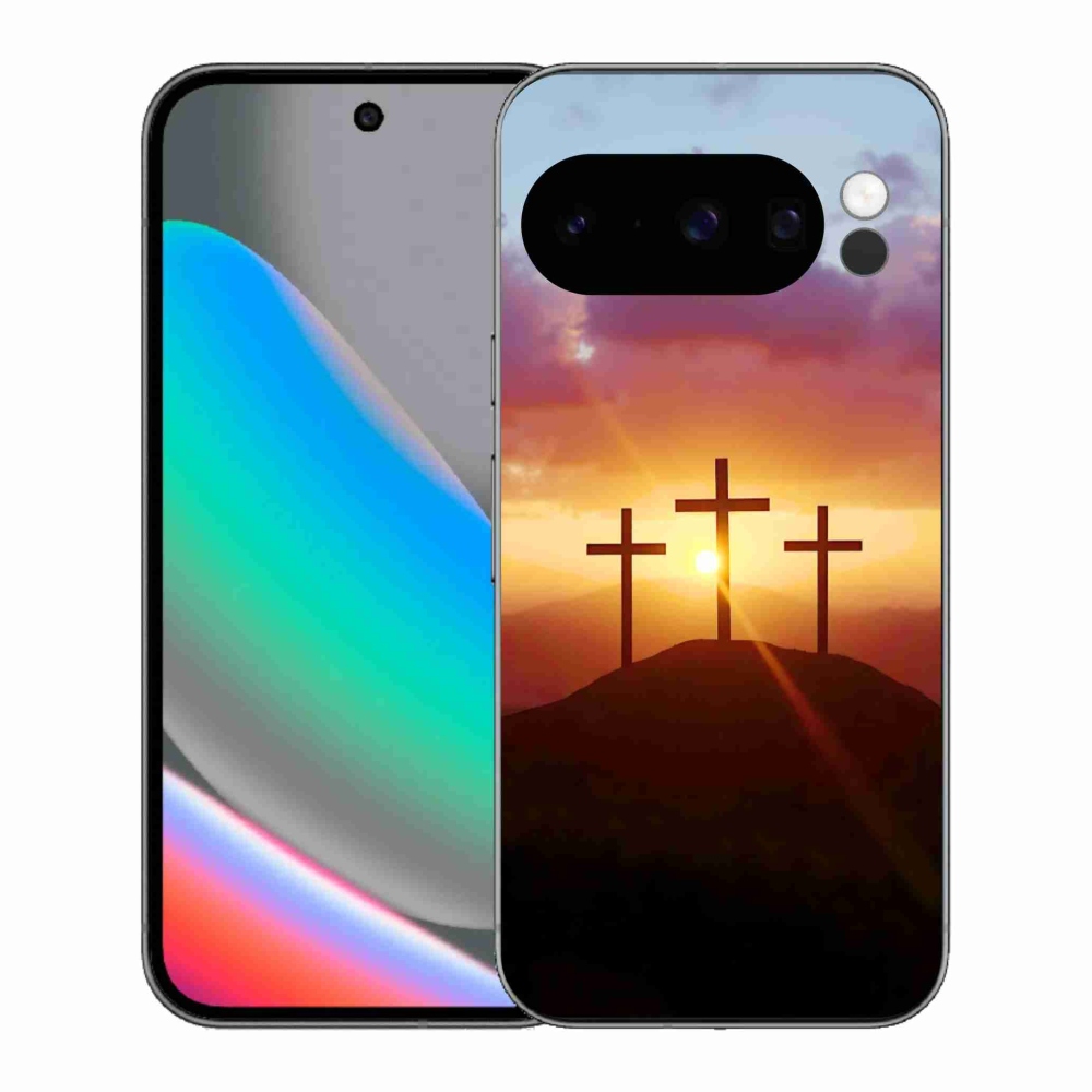 Zselés borítás mmCase a Google Pixel 10 Pro számára - három kereszt