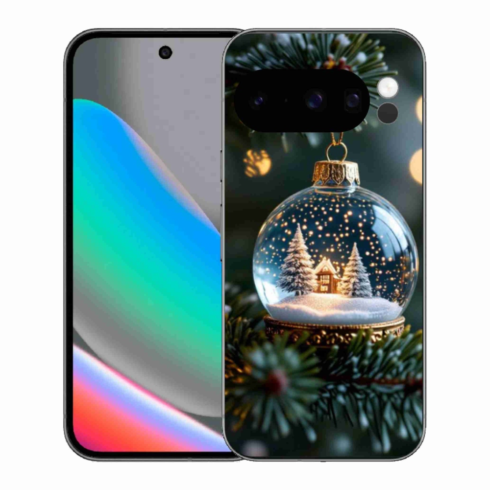 Gél borítás mmCase a Google Pixel 10 Pro számára - Karácsonyi gömbök 2