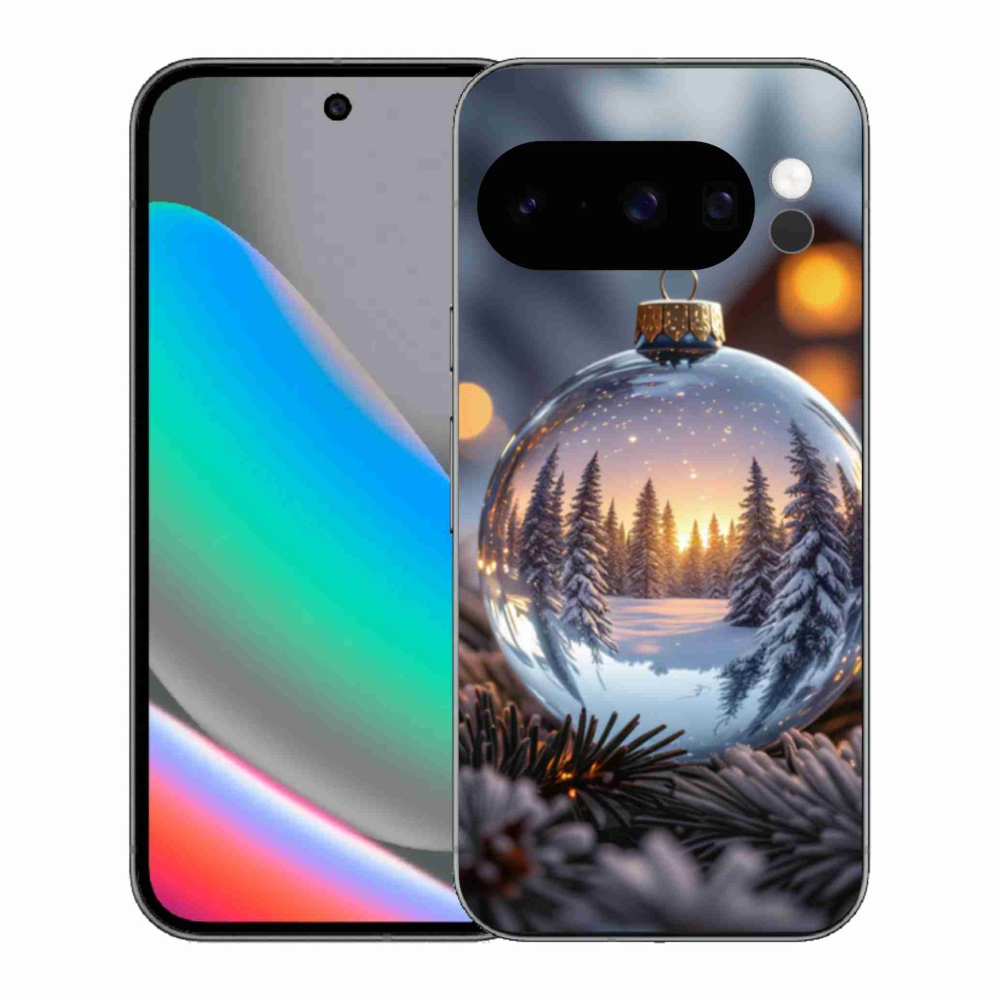 Zselés borítás mmCase a Google Pixel 10 Pro számára - karácsonyi dísz