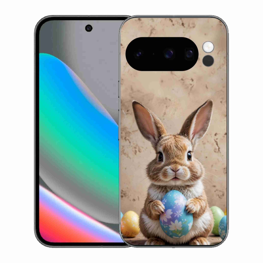 mmCase gél tok a Google Pixel 10 Pro-hoz – húsvéti nyuszi