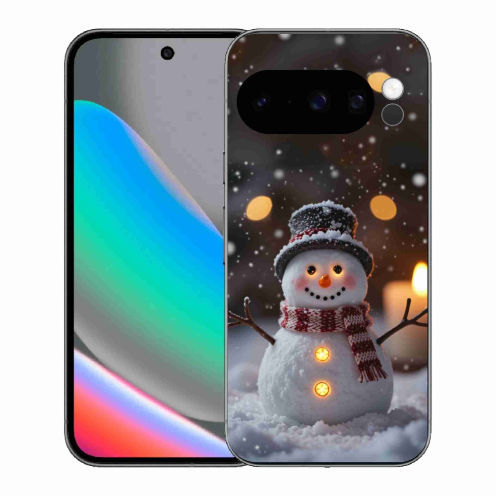 mmCase gél tok a Google Pixel 10 Pro-hoz – vidám hóember