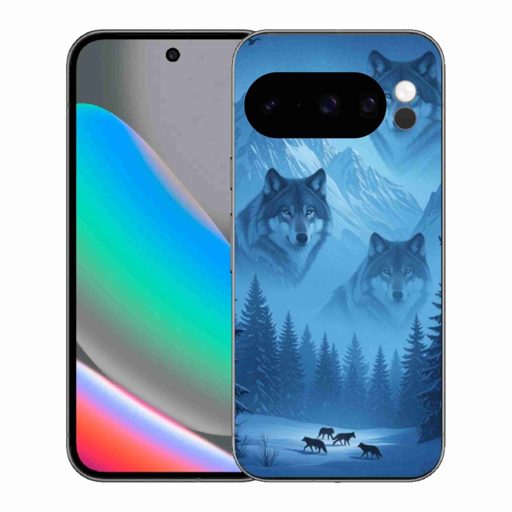 Gél védőburkolat mmCase a Google Pixel 10 Pro számára - farkas csomag