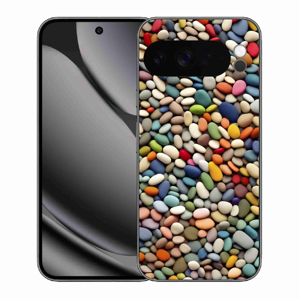 Zselés borítás mmCase a Google Pixel 10 Pro XL-hez - színes strasszkövek 2