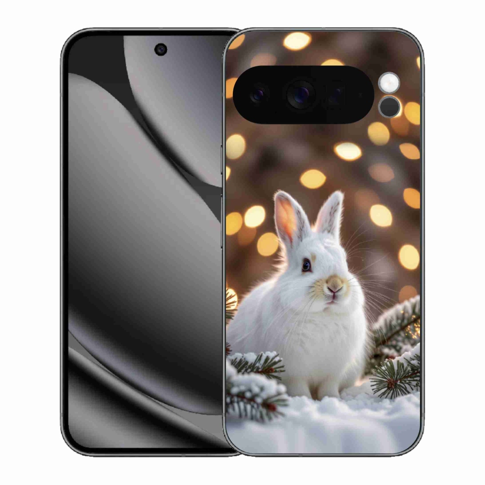 mmCase gél tok a Google Pixel 10 Pro XL-hez – fehér nyúl