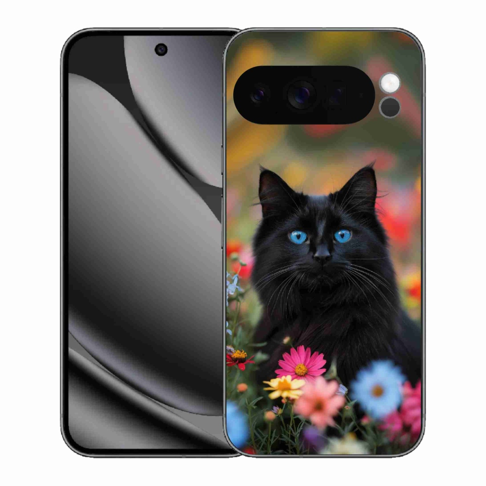 mmCase gél tok a Google Pixel 10 Pro XL-hez – fekete cica 4