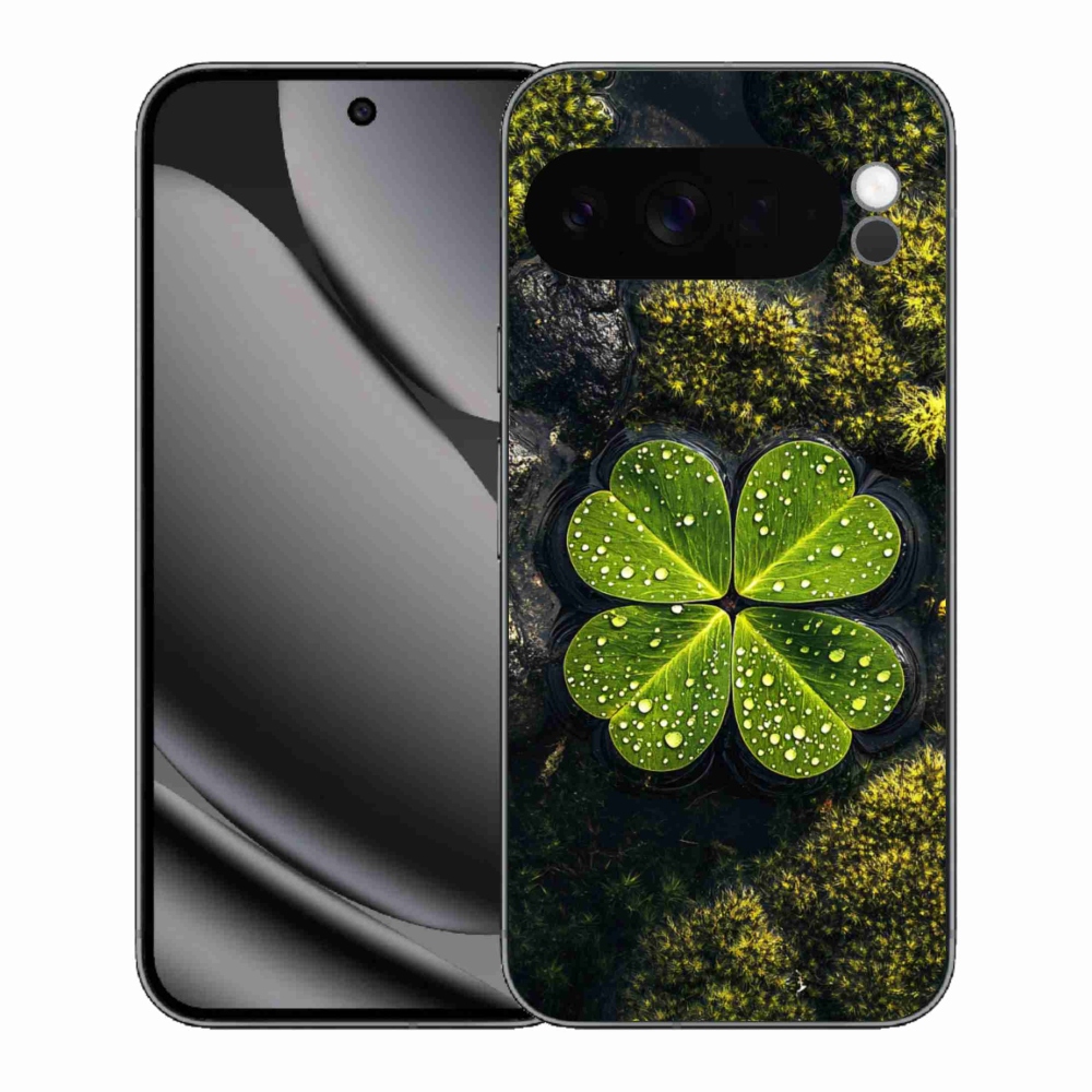 Gél borítás mmCase a Google Pixel 10 Pro XL számára - négylevelű lóhere