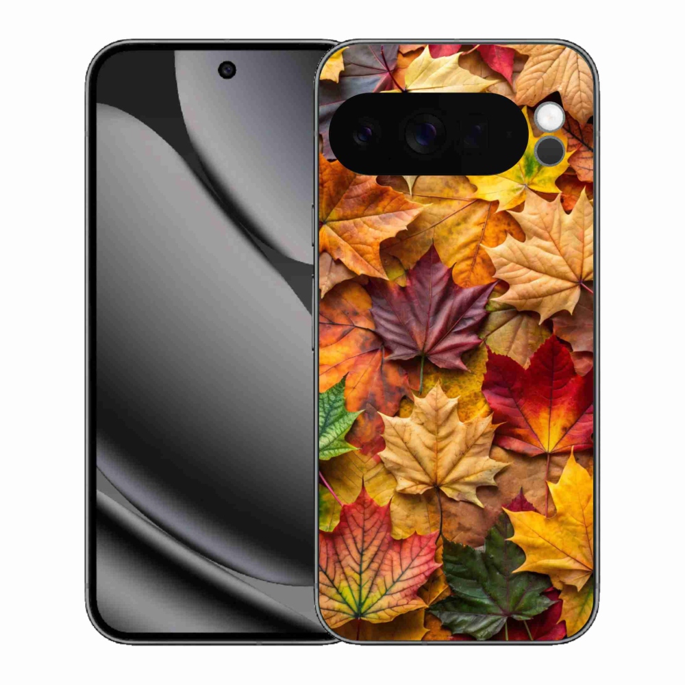 Gél borítás mmCase a Google Pixel 10 Pro XL-hez - juharlevelek 2