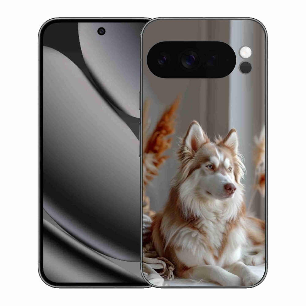 mmCase gél tok a Google Pixel 10 Pro XL-hez – nyugodt szibériai husky