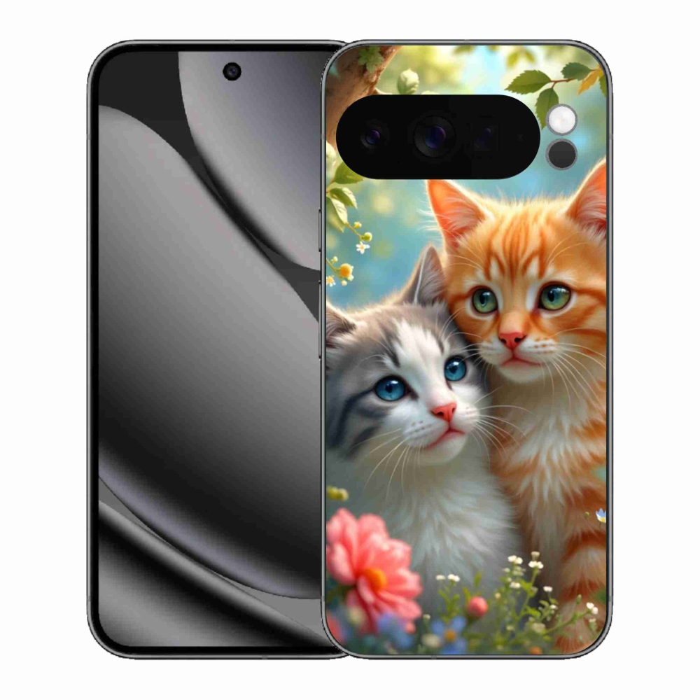 Gél borítás mmCase a Google Pixel 10 Pro XL-hez - macskaszerelem 2