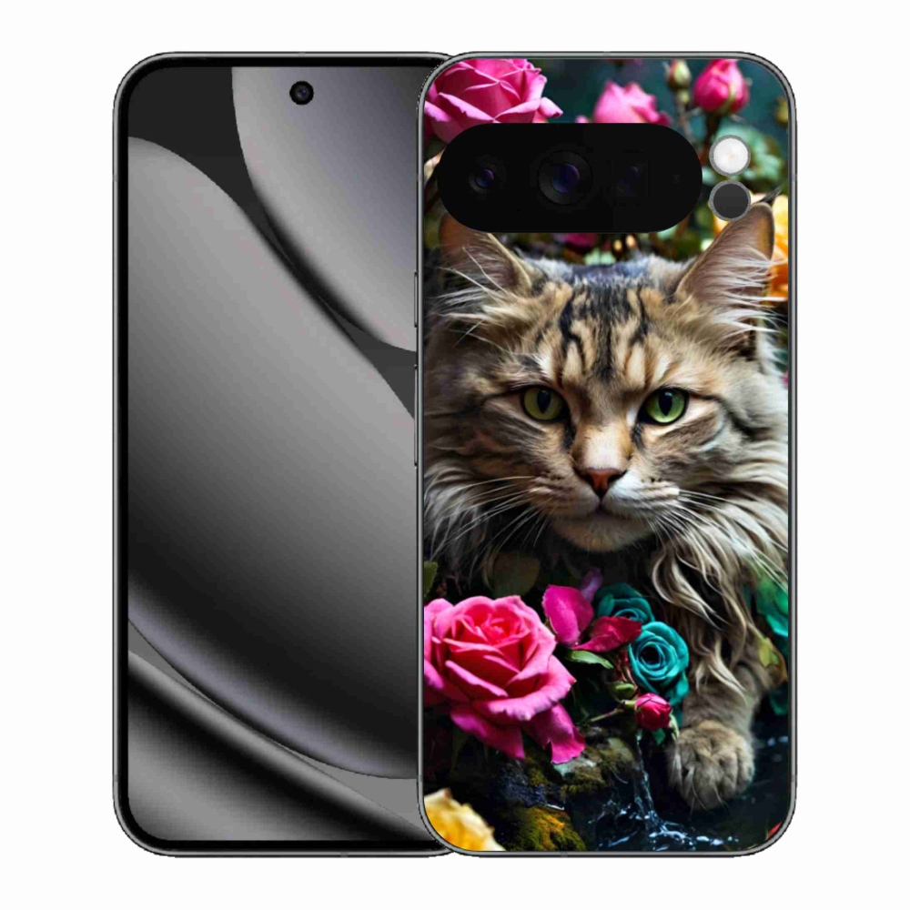 Gél borítás mmCase a Google Pixel 10 Pro XL számára - Cat's Eye View 2