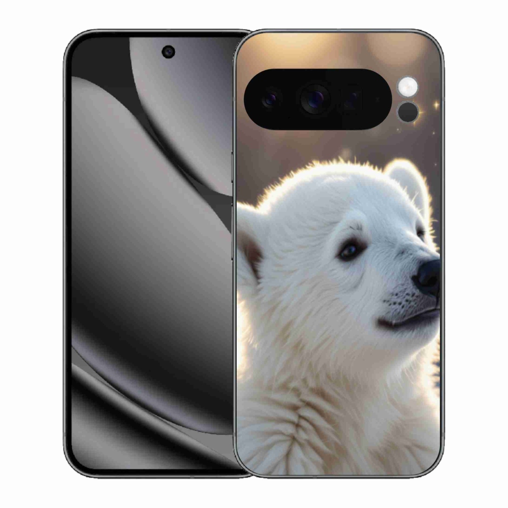 Zselés borítás mmCase a Google Pixel 10 Pro XL-hez - jegesmedve