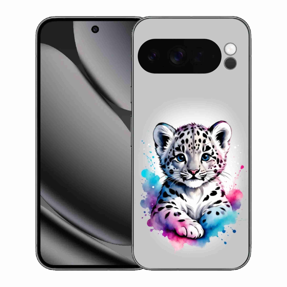 Zselés borítás mmCase a Google Pixel 10 Pro XL-hez - leopárd kölyök