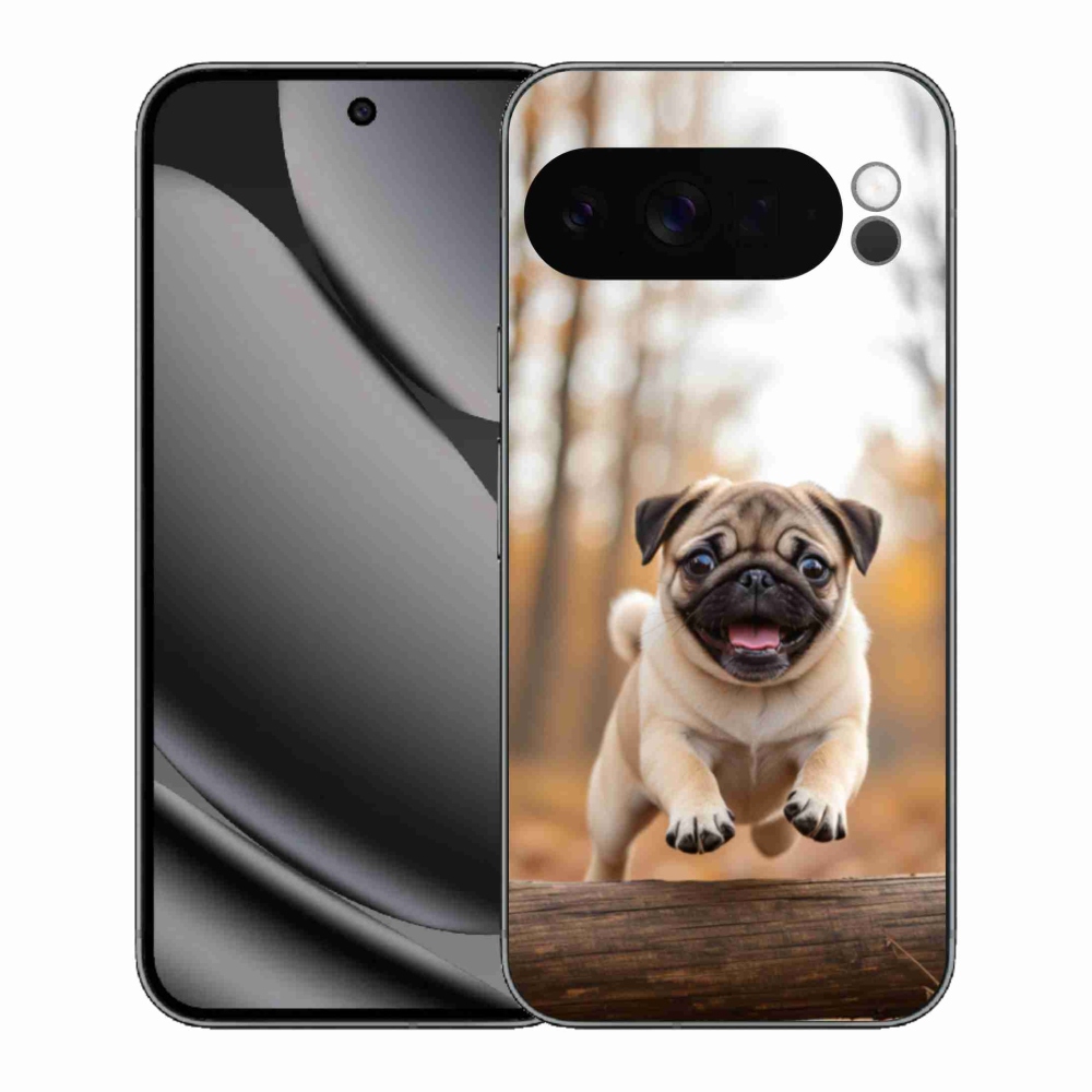 Zselés borítás mmCase a Google Pixel 10 Pro XL-hez - mopsz 2