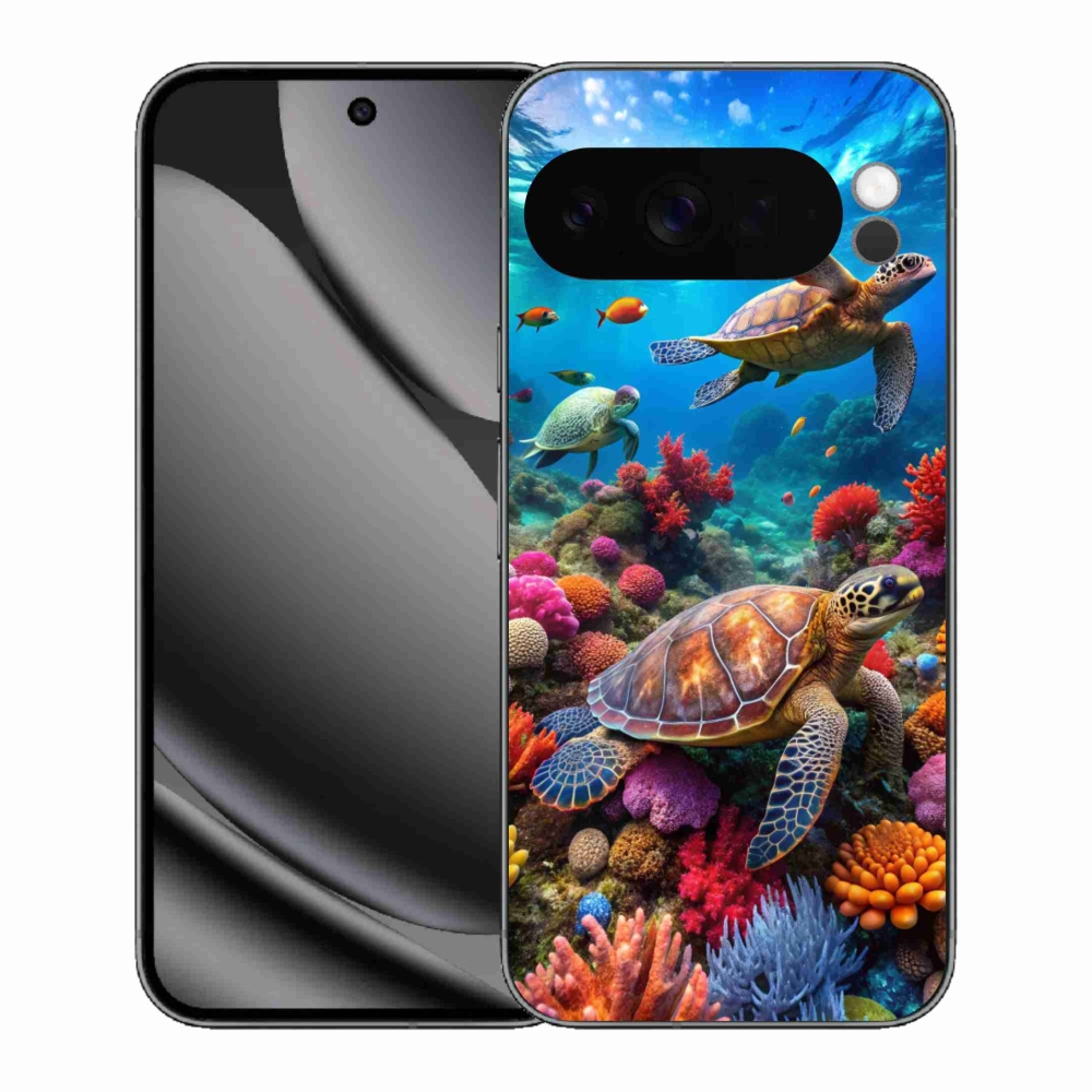 Zselés borítás mmCase a Google Pixel 10 Pro XL-hez - Sea World 2
