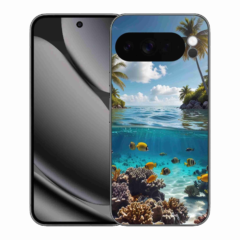 Zselés borítás mmCase a Google Pixel 10 Pro XL-hez - Sea World 4