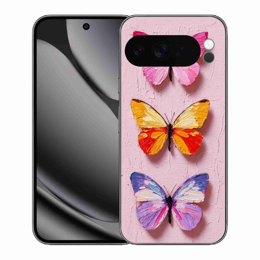 Gél borítás mmCase a Google Pixel 10 Pro XL-hez - pillangó szentháromság