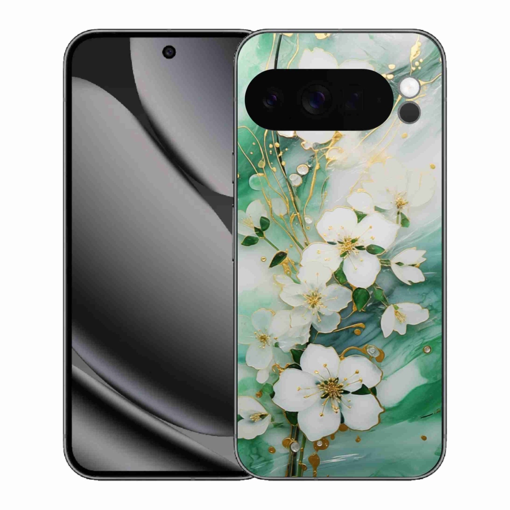 Gél borítás mmCase a Google Pixel 10 Pro XL számára - finom virágok