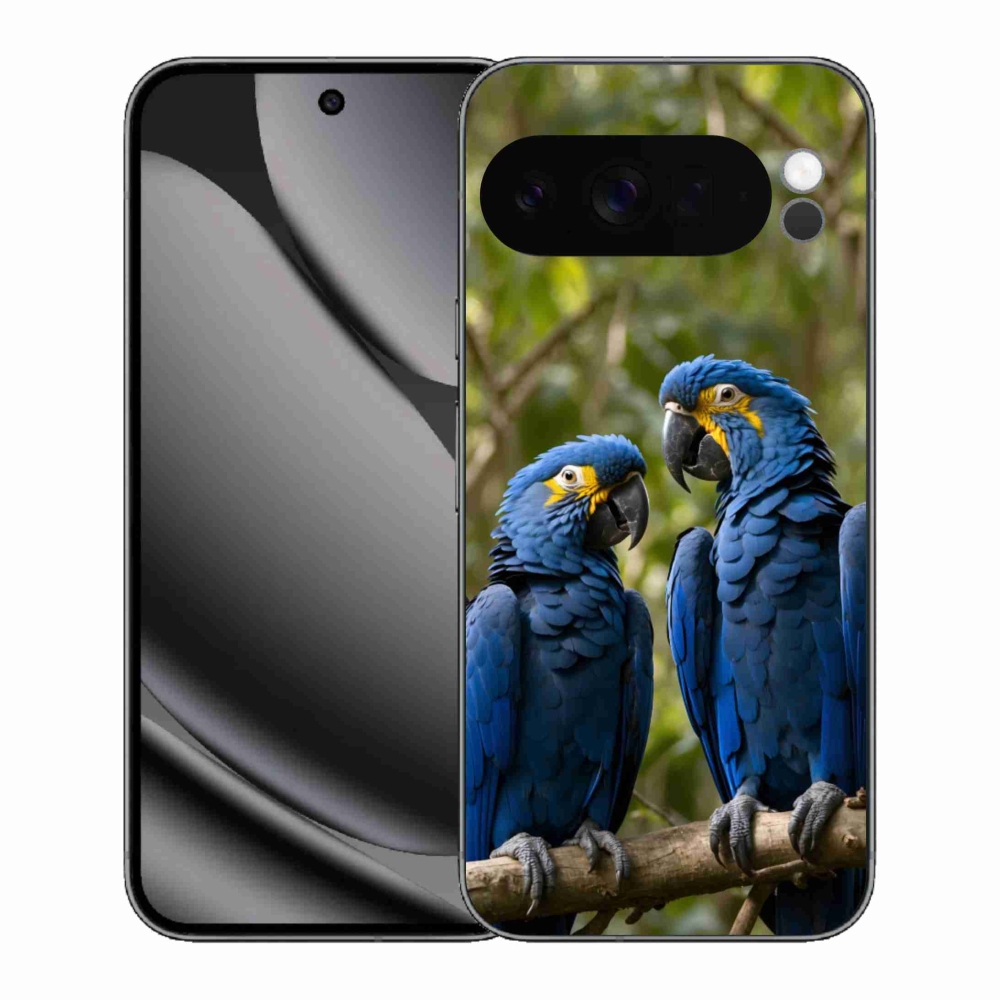 mmCase gél tok a Google Pixel 10 Pro XL-hez – papagáj páros