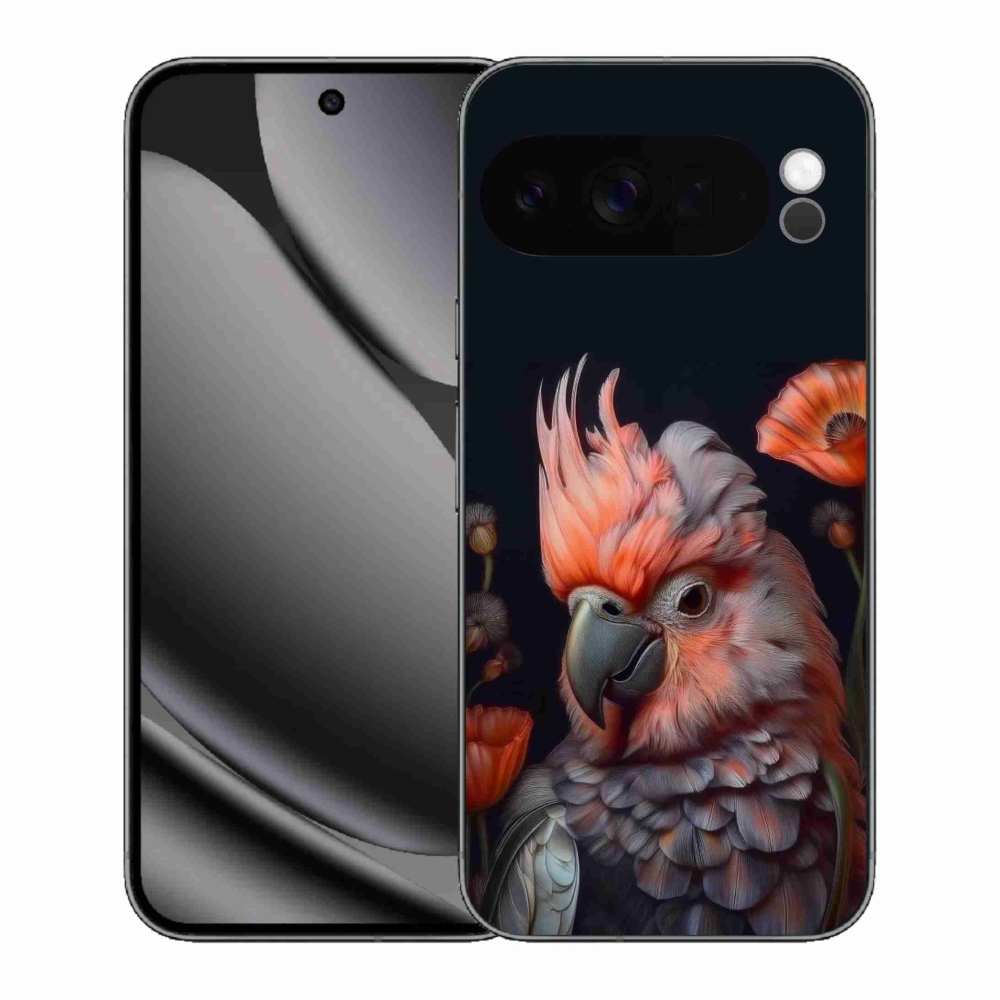 mmCase gél tok a Google Pixel 10 Pro XL-hez – színes kakadu papagáj