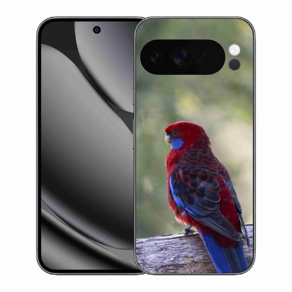 Zselés borítás mmCase a Google Pixel 10 Pro XL-hez - papagáj rózsa