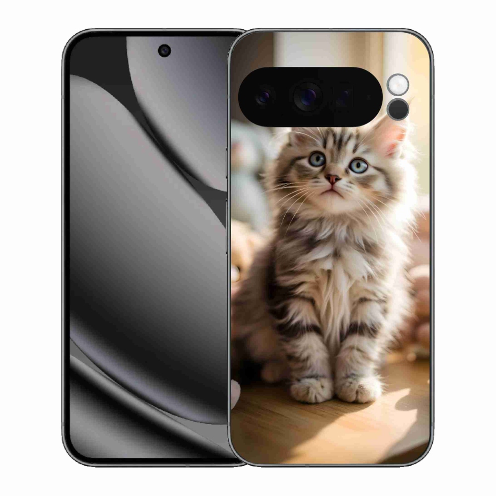 mmCase gél tok a Google Pixel 10 Pro XL-hez – aranyos cica 10