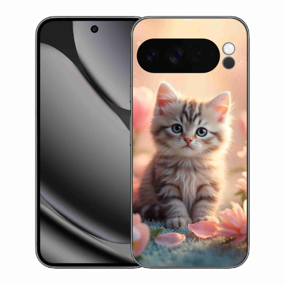 Gél borítás mmCase a Google Pixel 10 Pro XL-hez - aranyos cica 8